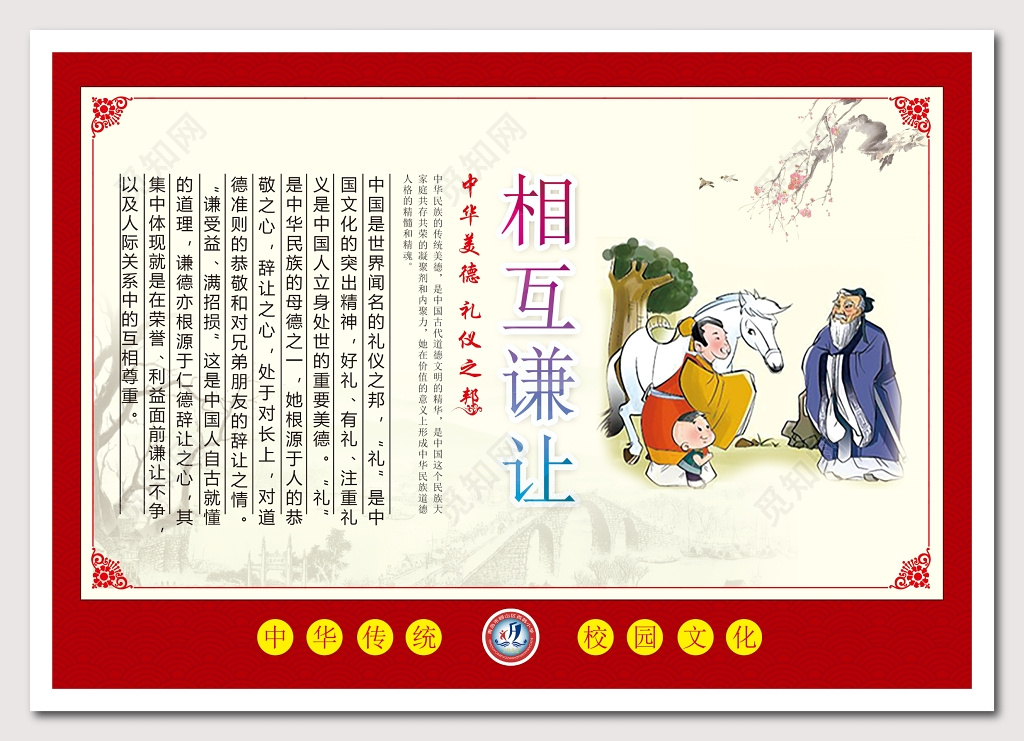 校园文化文明宣传栏