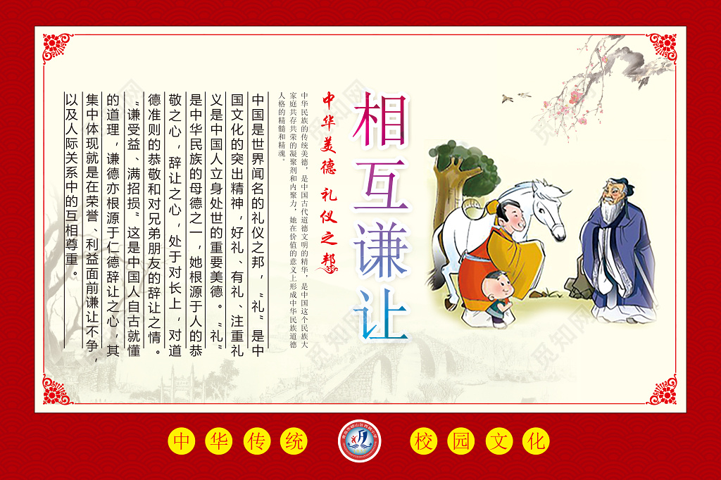 校园文化文明宣传栏