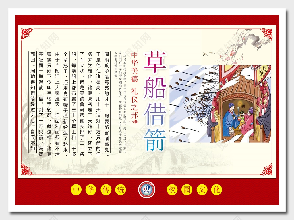 校园文化文明宣传栏