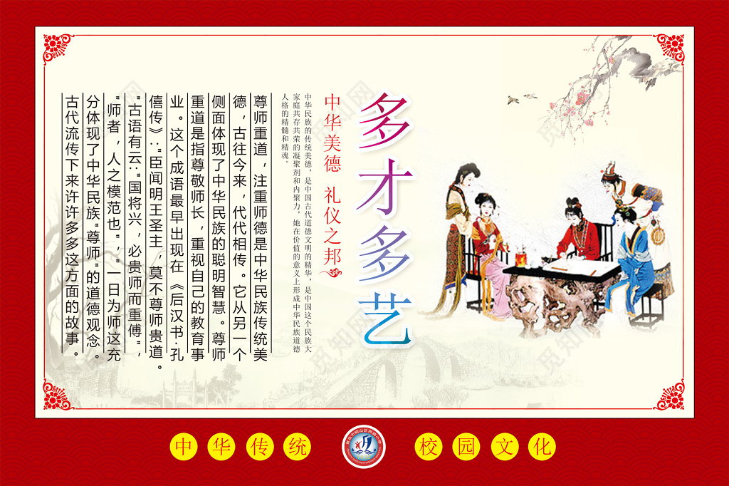 校园文化文明宣传栏