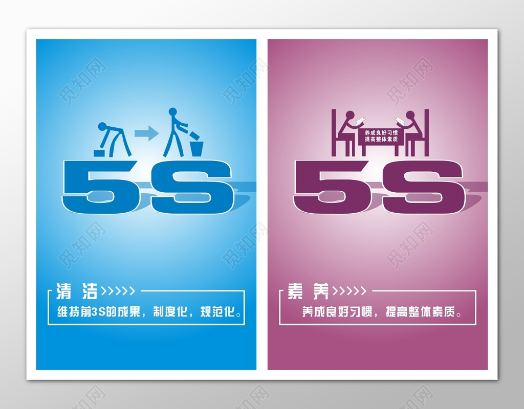 清洁素养5s简洁文化宣传管理制度