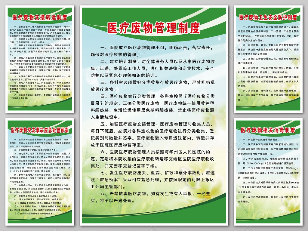 医疗机构规章制度