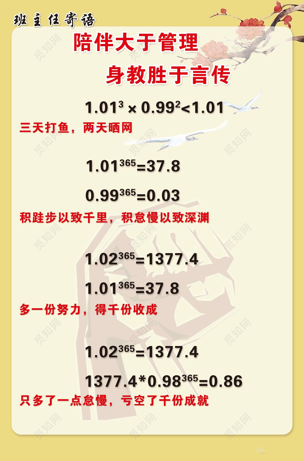 班级文化设计说明名言警句宣传牌