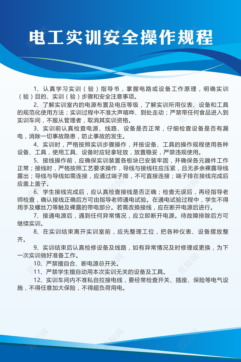 公司部门岗位员工职责海报