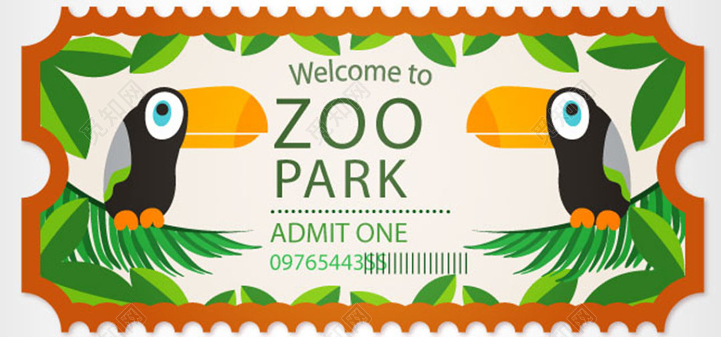 花边动物园门票卡券