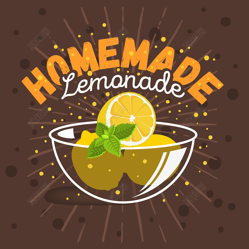 柠檬果汁海报