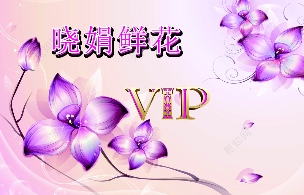 花店会员卡VIP持卡人使用说明注意事项