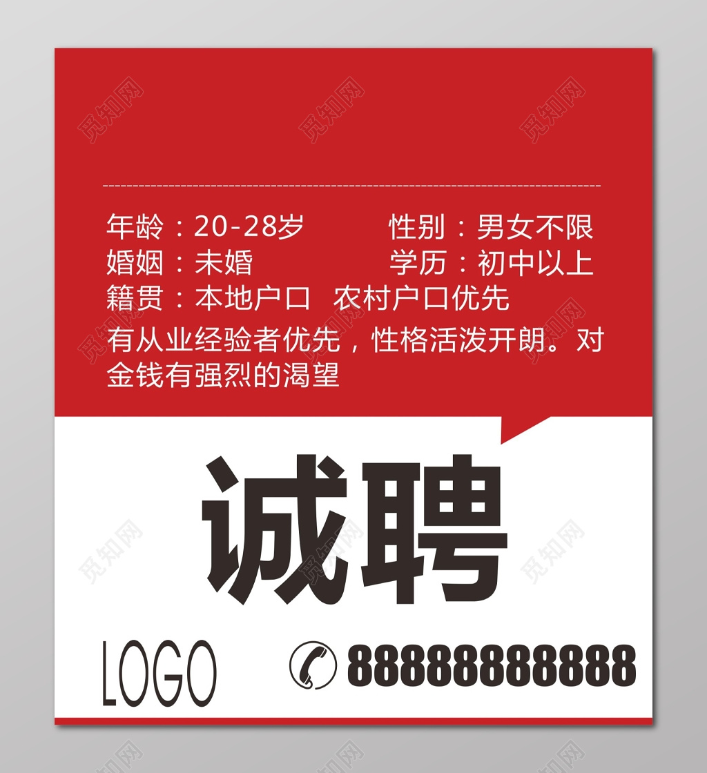 地产招聘展架房地产招聘英才诚聘英才