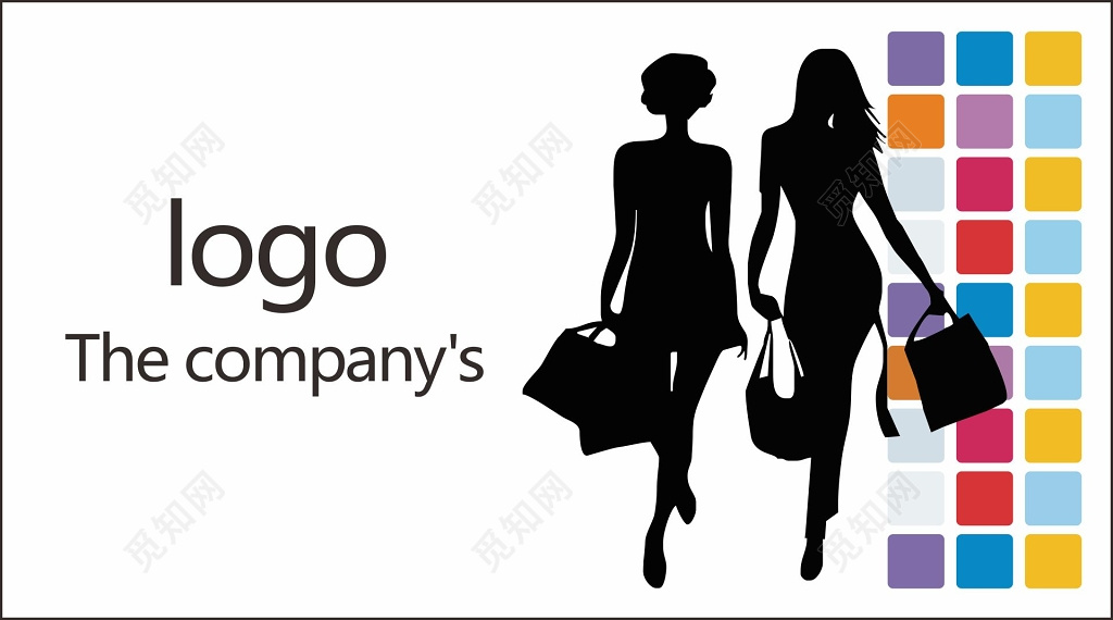 服装名片设计LOGO