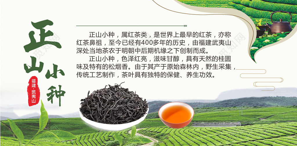 中国风茶叶茶文化宣传海报
