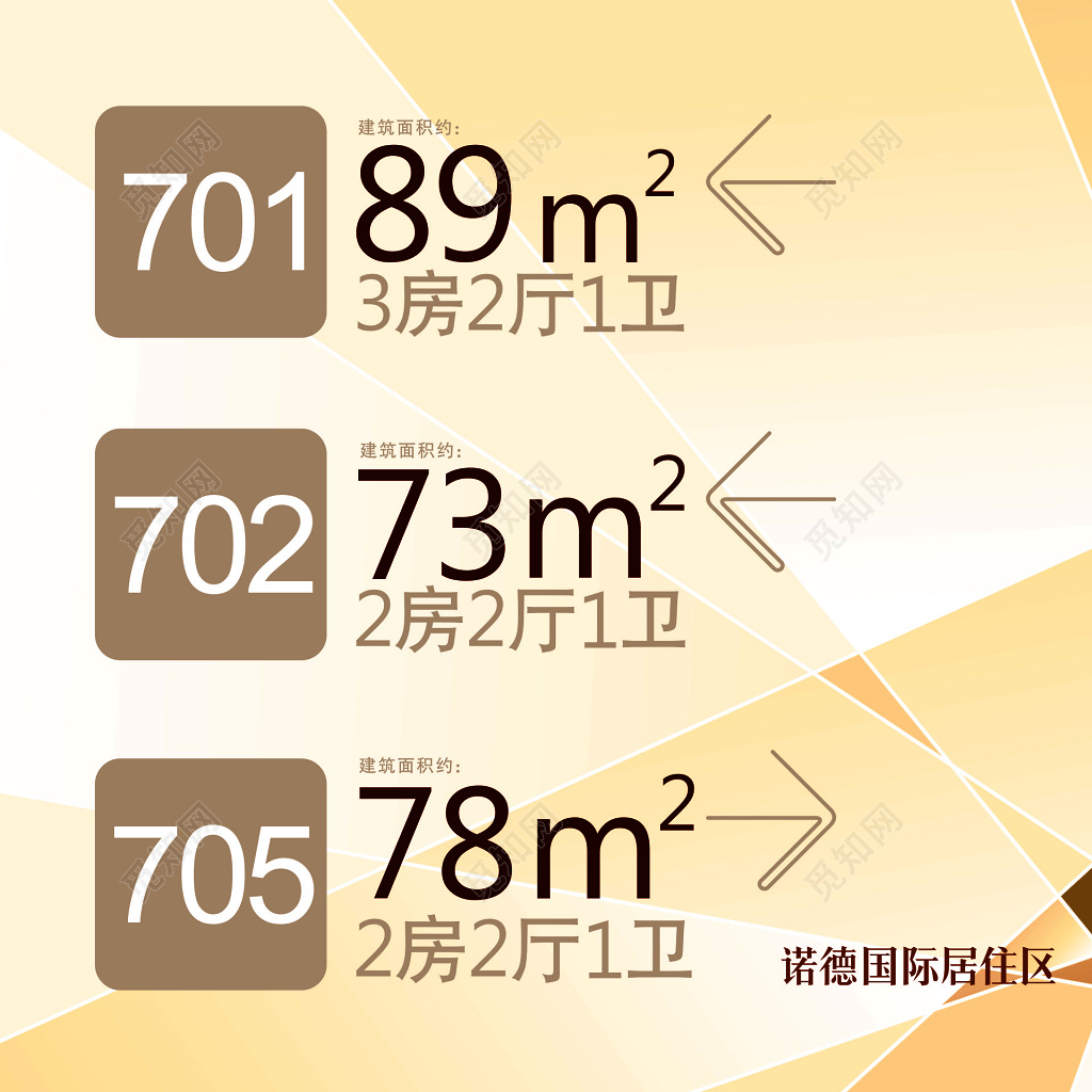 房地产楼层示意图户型预览指引牌指示牌导视牌