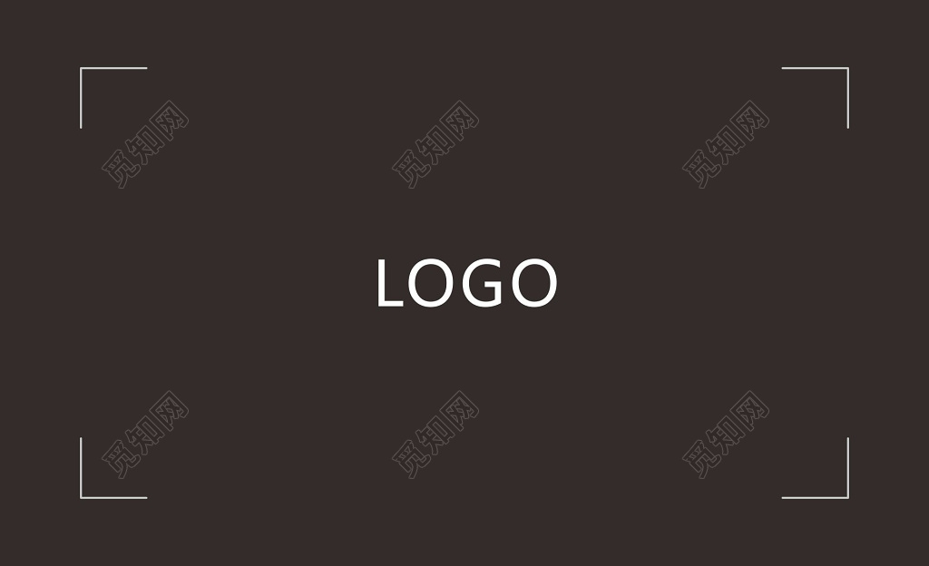 摄影师名片黑白色名片设计