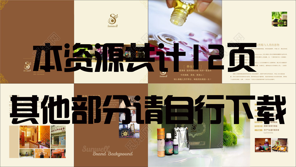 化妆品化妆品宣传册