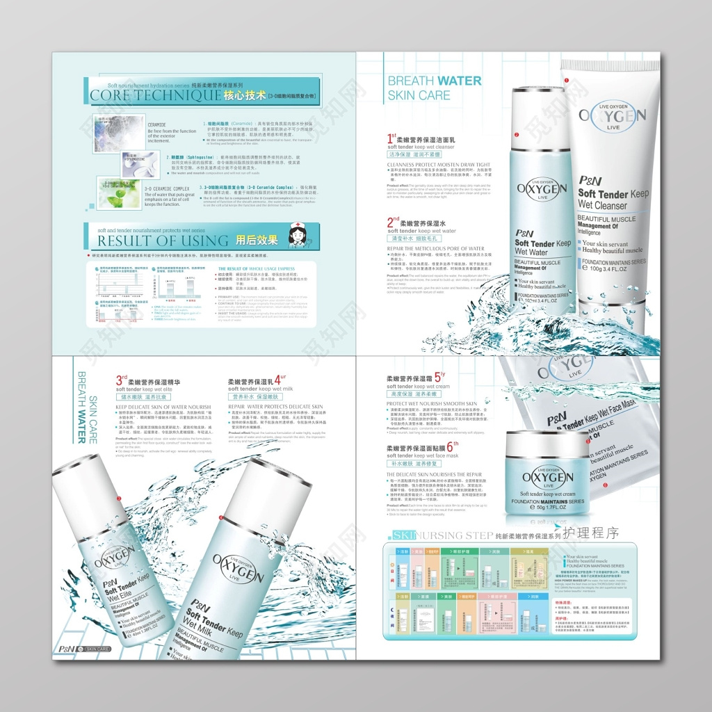 化妆品美容化妆品说明书