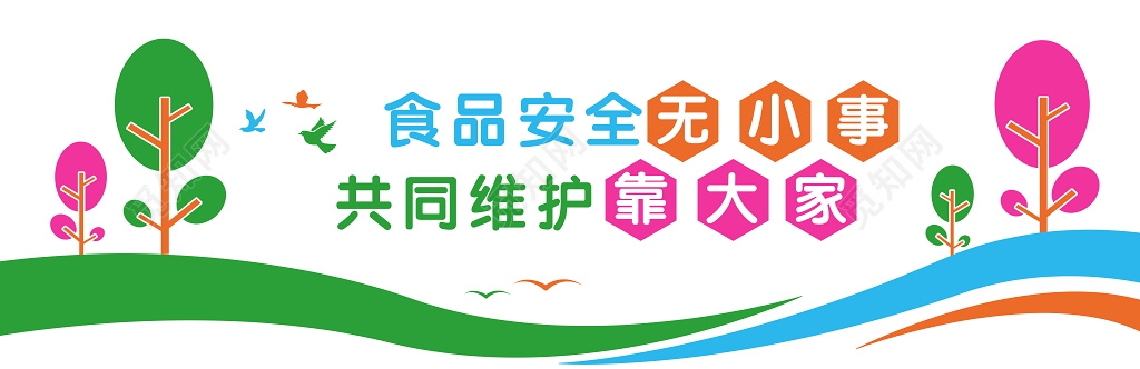 学校食品安全文化墙公司员工餐厅文化墙