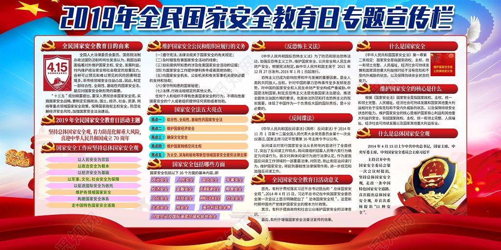 中华人民共和国国家安全教育日党建党课