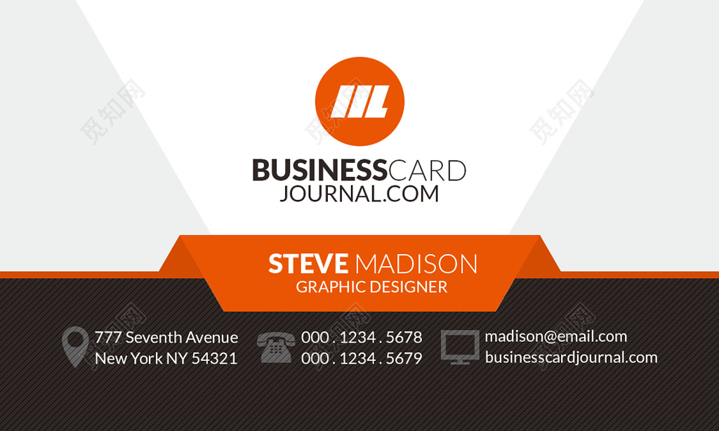 简约商务高大上名片