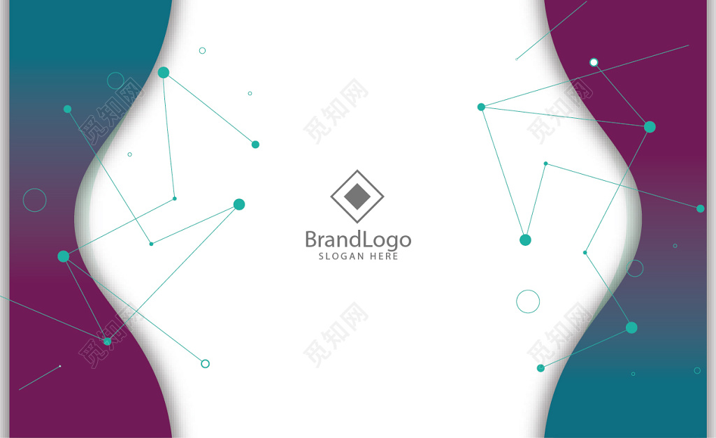 创意名片彩色渐变创意个人名片