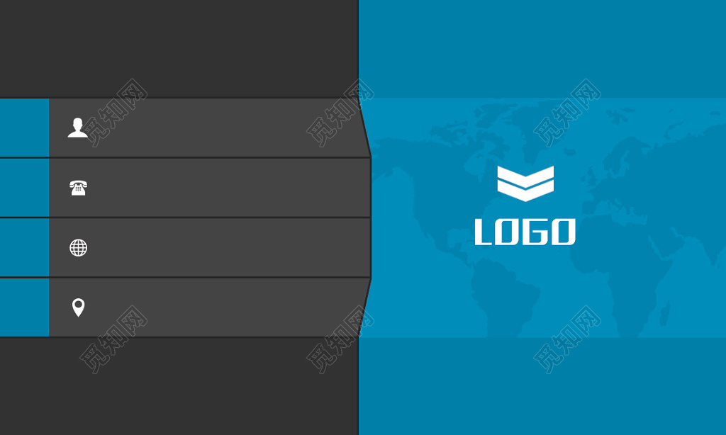 高端名片简约时尚排版设计