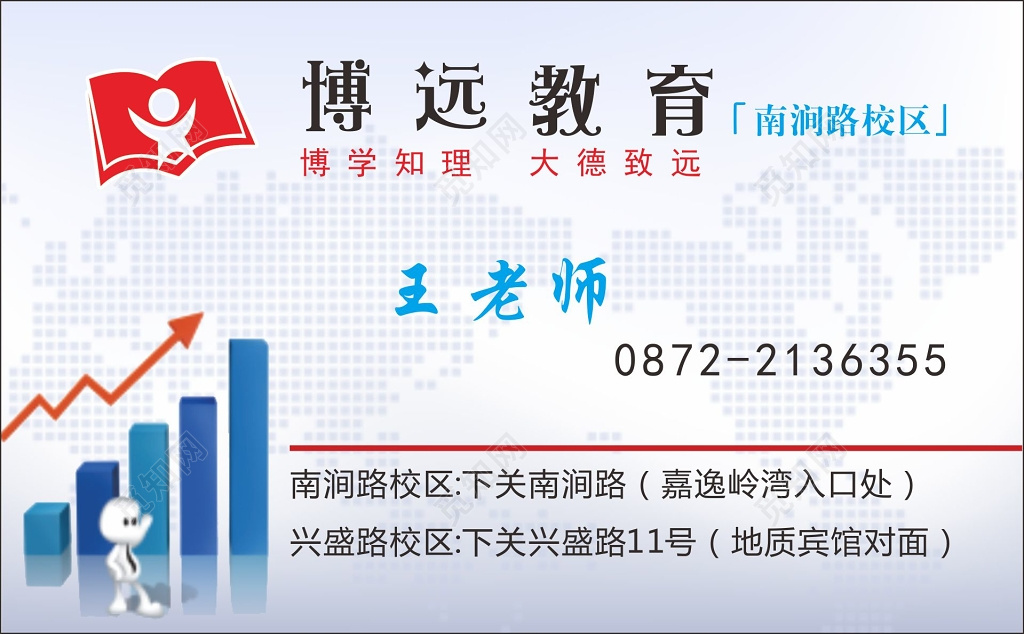 教育名片博远教育教师名片