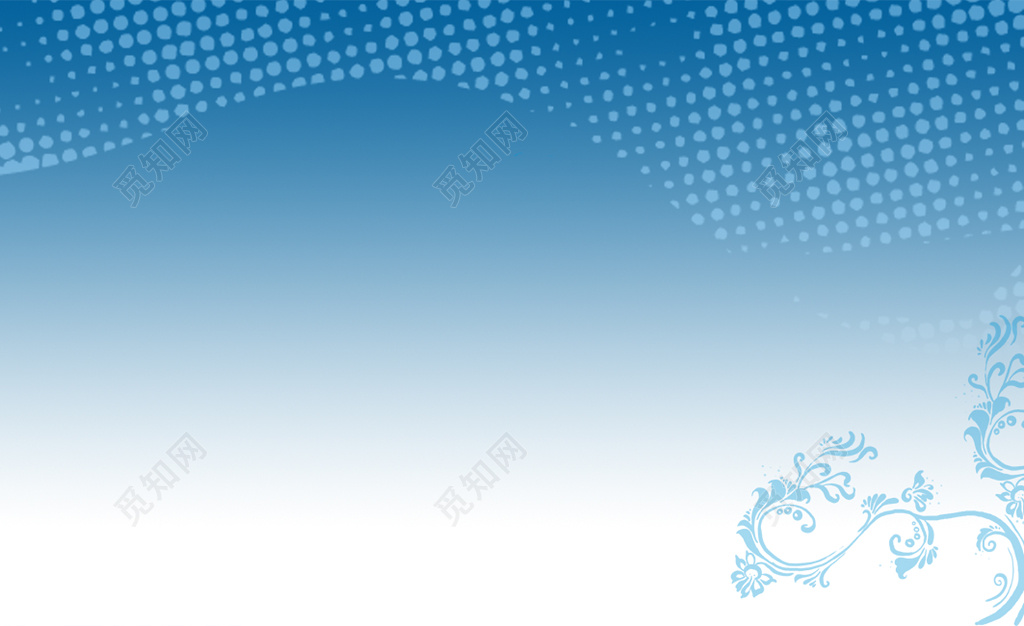 名片背景蓝白色花纹斑点简约名片设计模板
