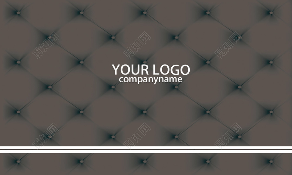 质感黑色个人快餐名片