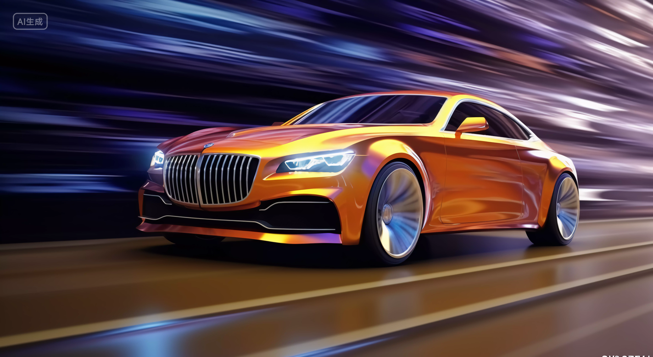 高速行驶的汽车