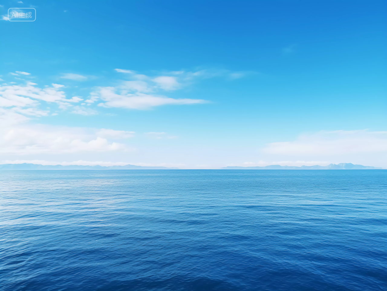 大海电脑壁纸清新海边背景旅游度假宣传大海海面