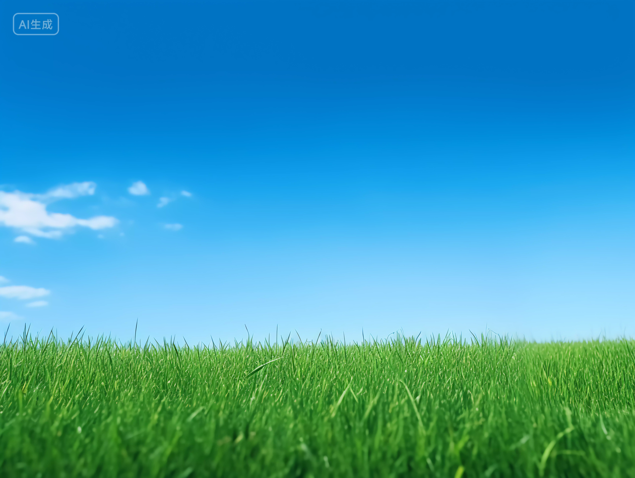 蓝天草原天空蓝色天空背景自然风景壁纸清新电脑壁纸美丽的大自然