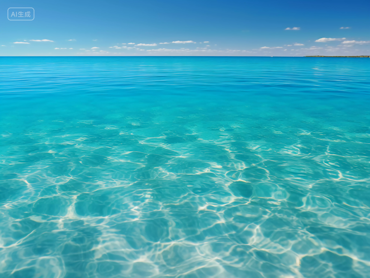 大海壁纸清新海边背景风景旅游度假宣传大海海面