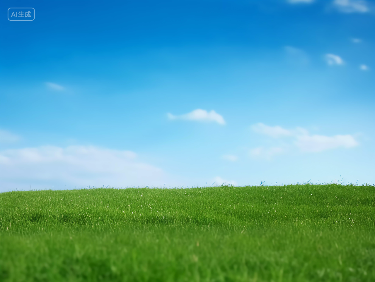 蓝天草原天空蓝色天空背景自然风景壁纸清新电脑壁纸美丽的大自然