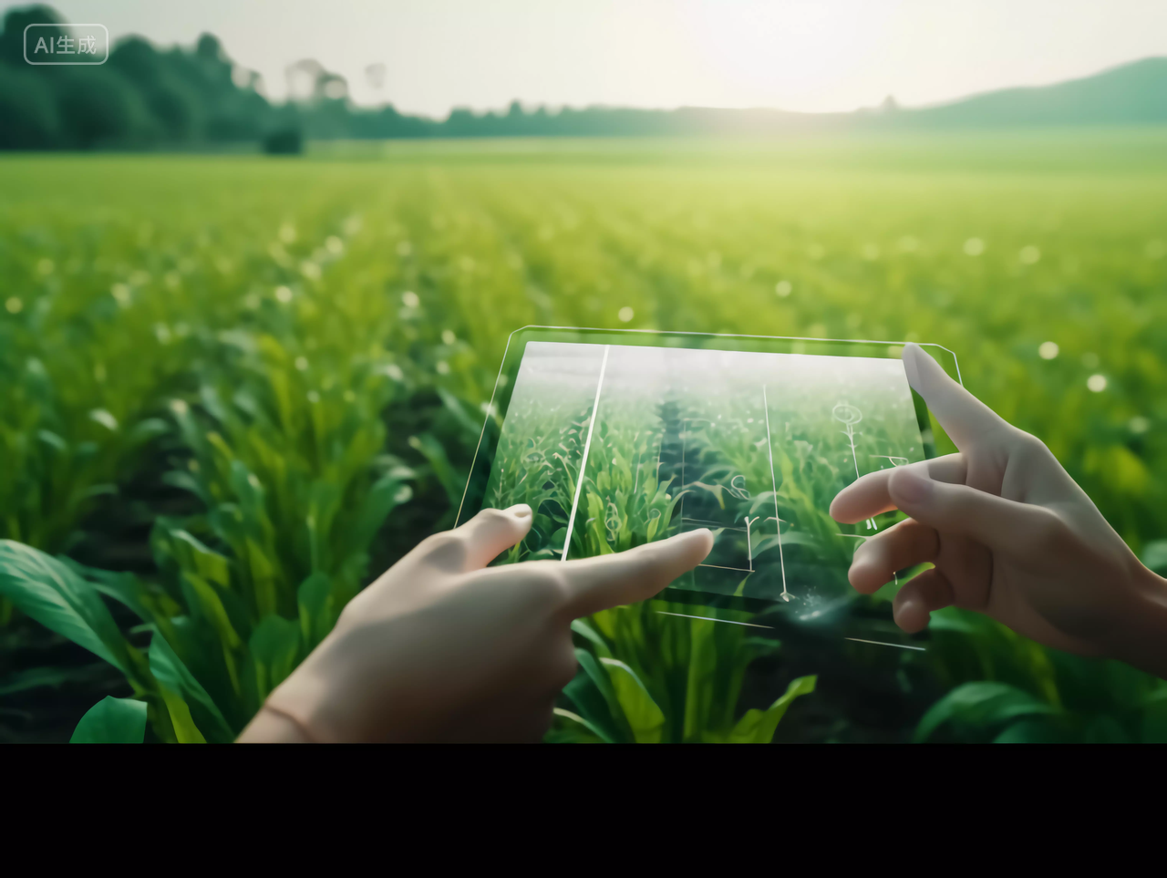 农业科技智慧农业分析农田病害场景