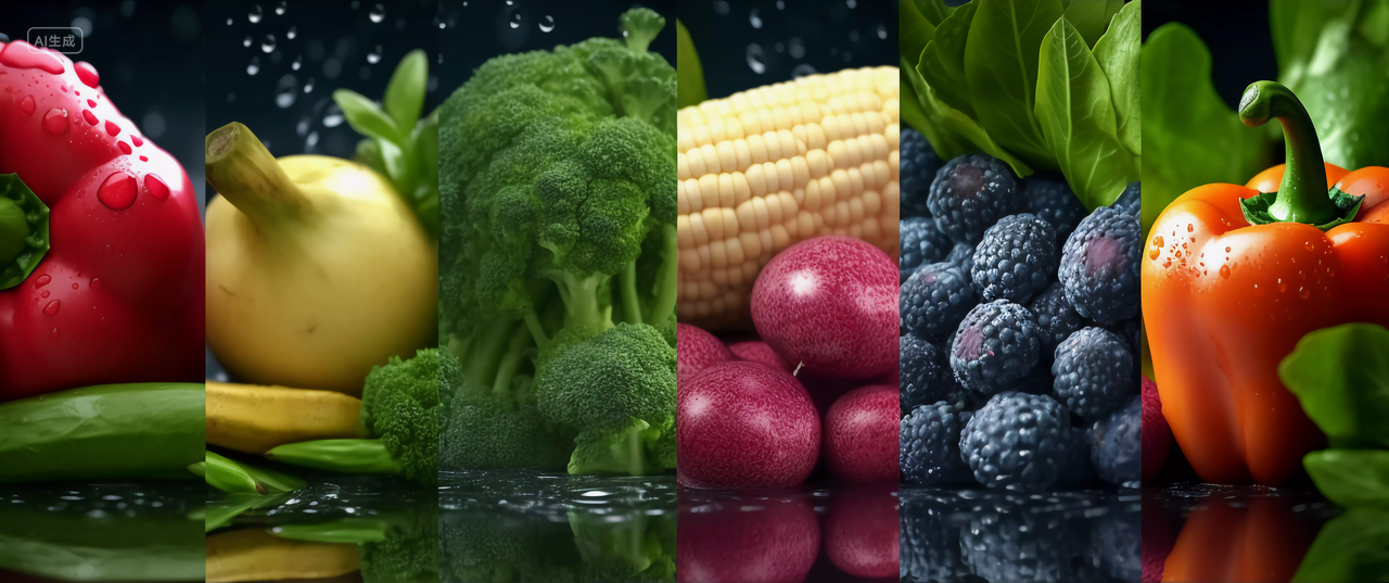 各种蔬菜特写切片效果产品图绿色新鲜蔬菜果蔬切片