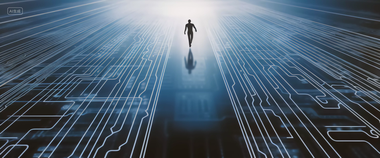 互联网现代化网络科技网络速度概念电路板跑道