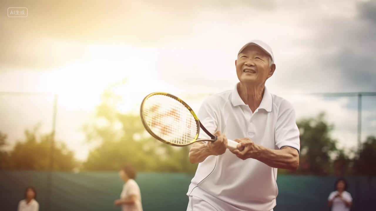 老年人健身运动方式健康生活老年人锻炼身体