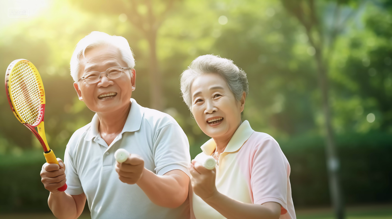 老年人健身运动方式健康生活老年人锻炼身体