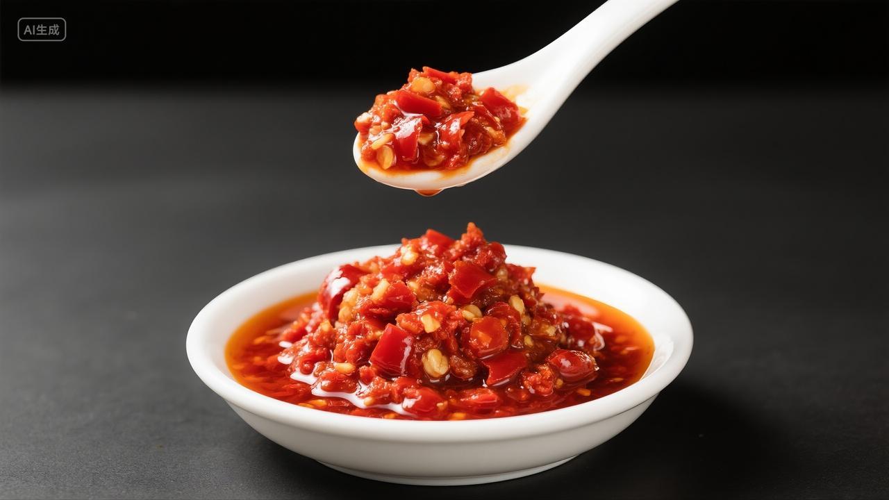 一碗豆瓣酱辣椒酱调味酱