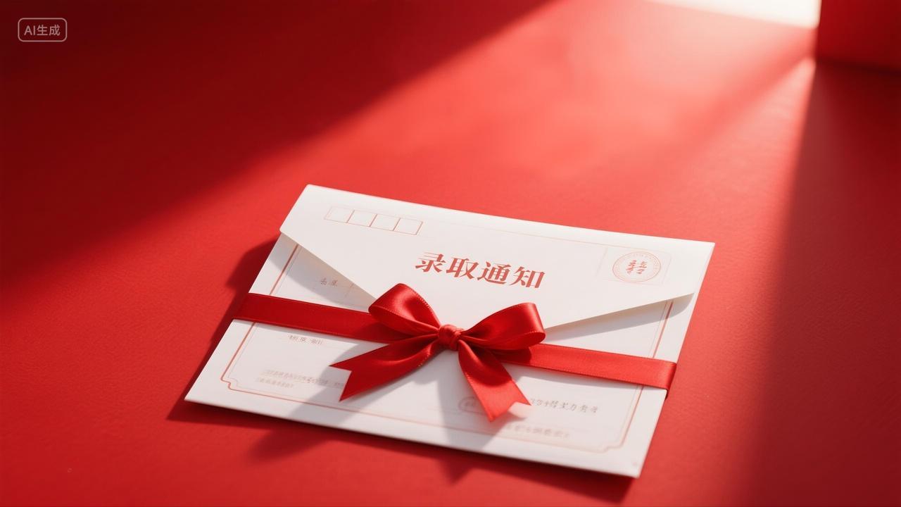 录取通知书海报