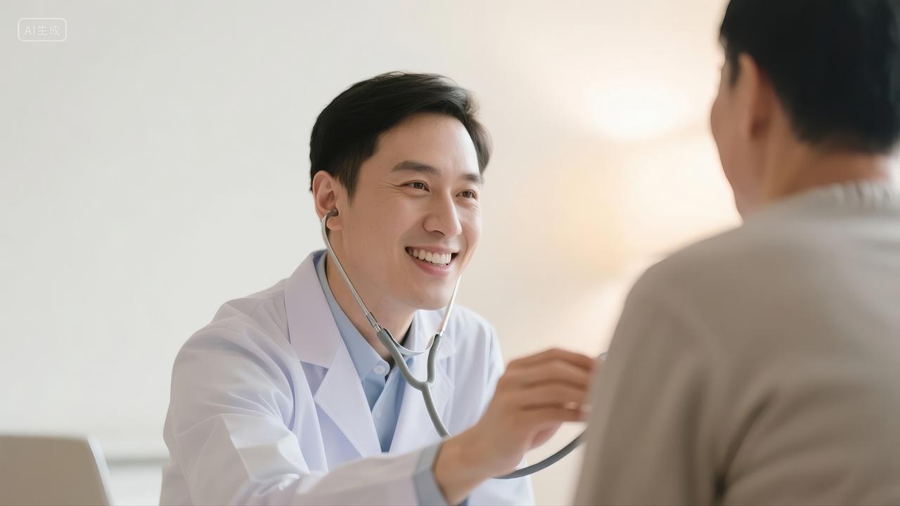 医师节医生问诊体检医疗健康服务背景图