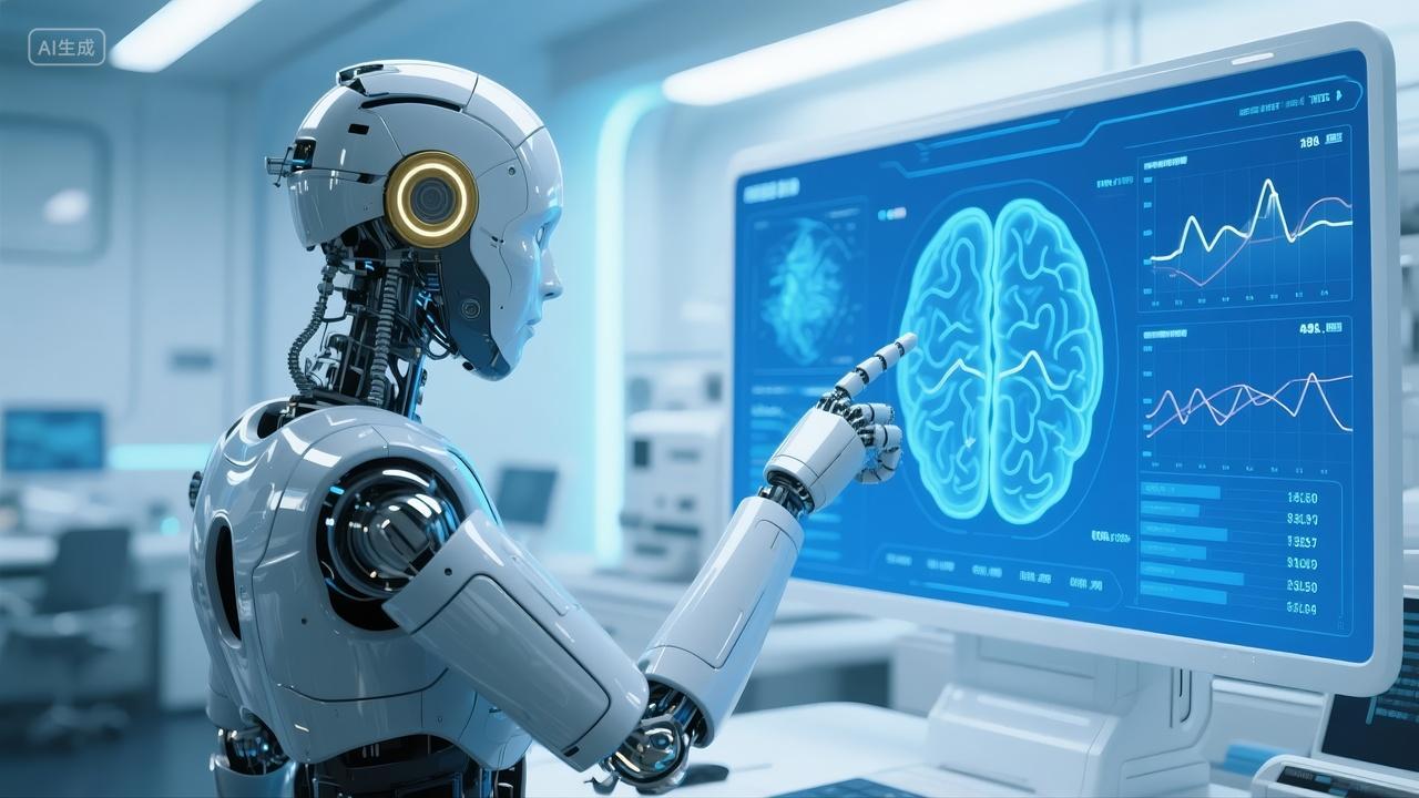 人工智能机器人医疗科技大脑分析研究背景