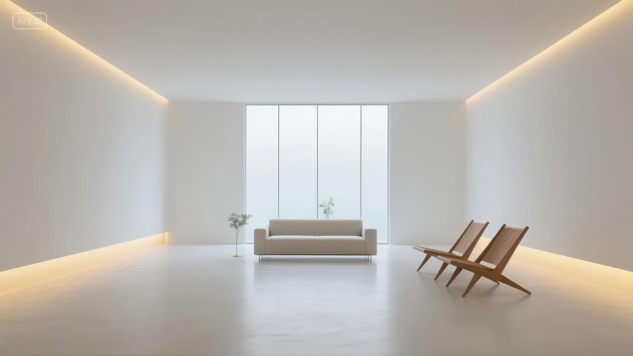 现代简约室内家居设计产品展示背景图