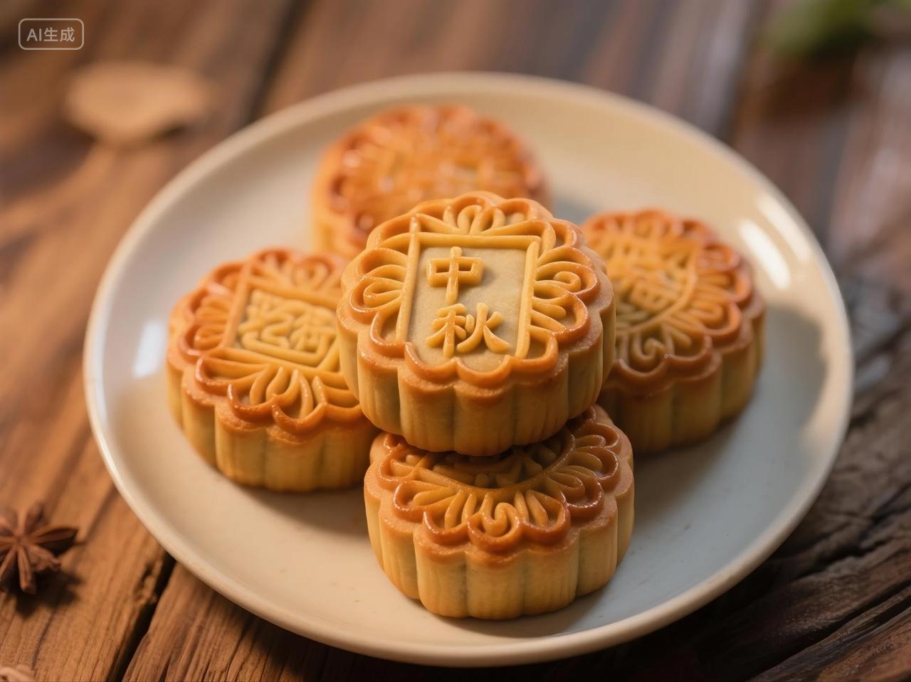 中国风中秋素材月饼食品美食图片摄影