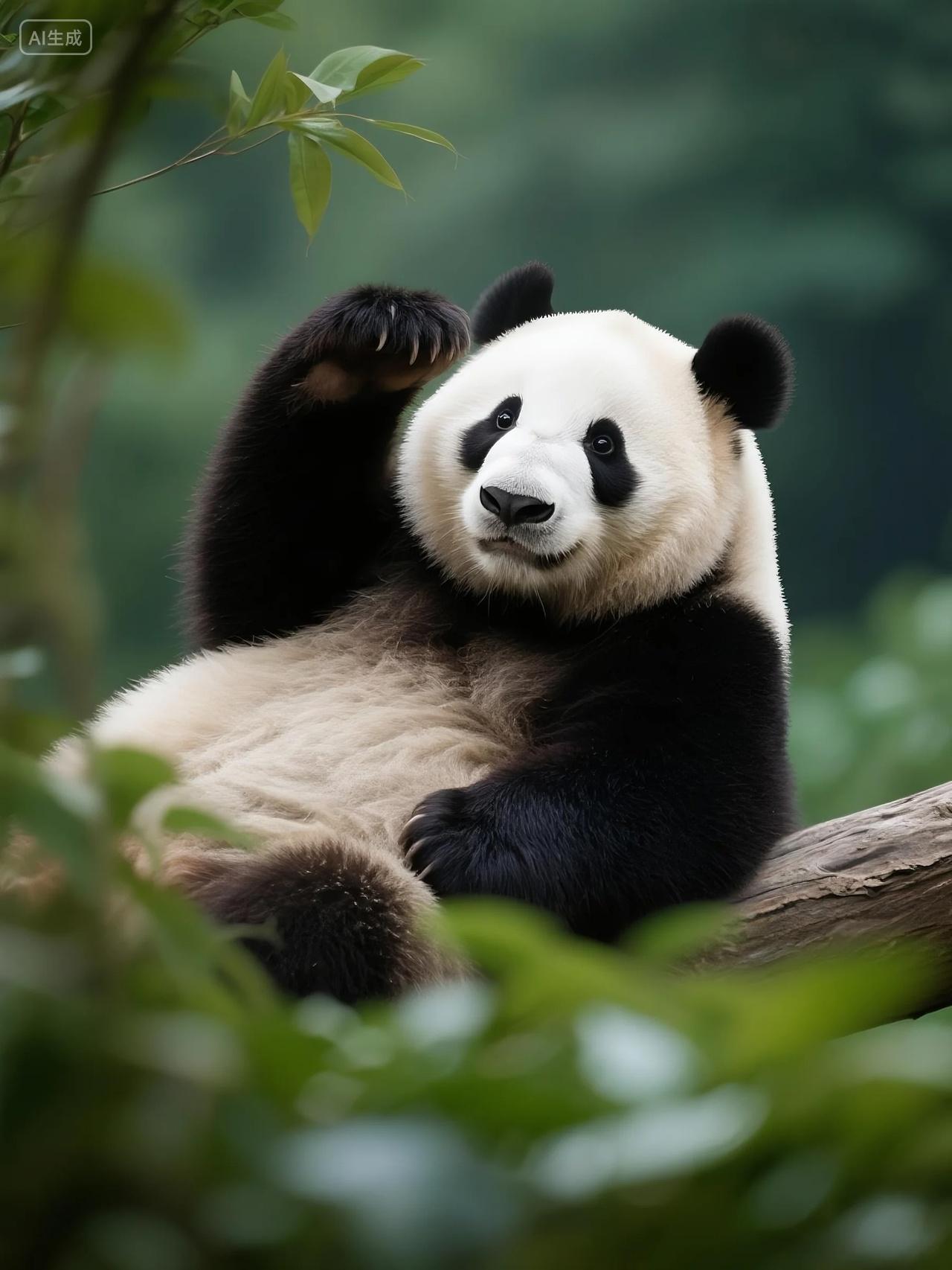 国宝熊猫高清摄影