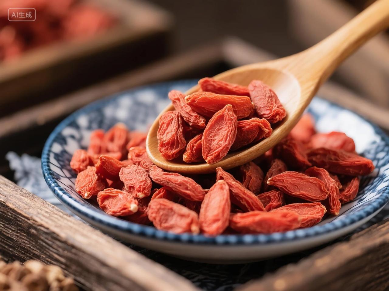 滋补中药材枸杞高清摄影图