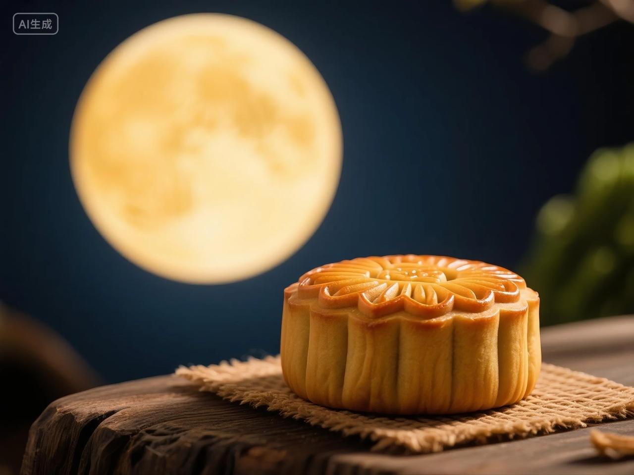 中秋月饼图片摄影