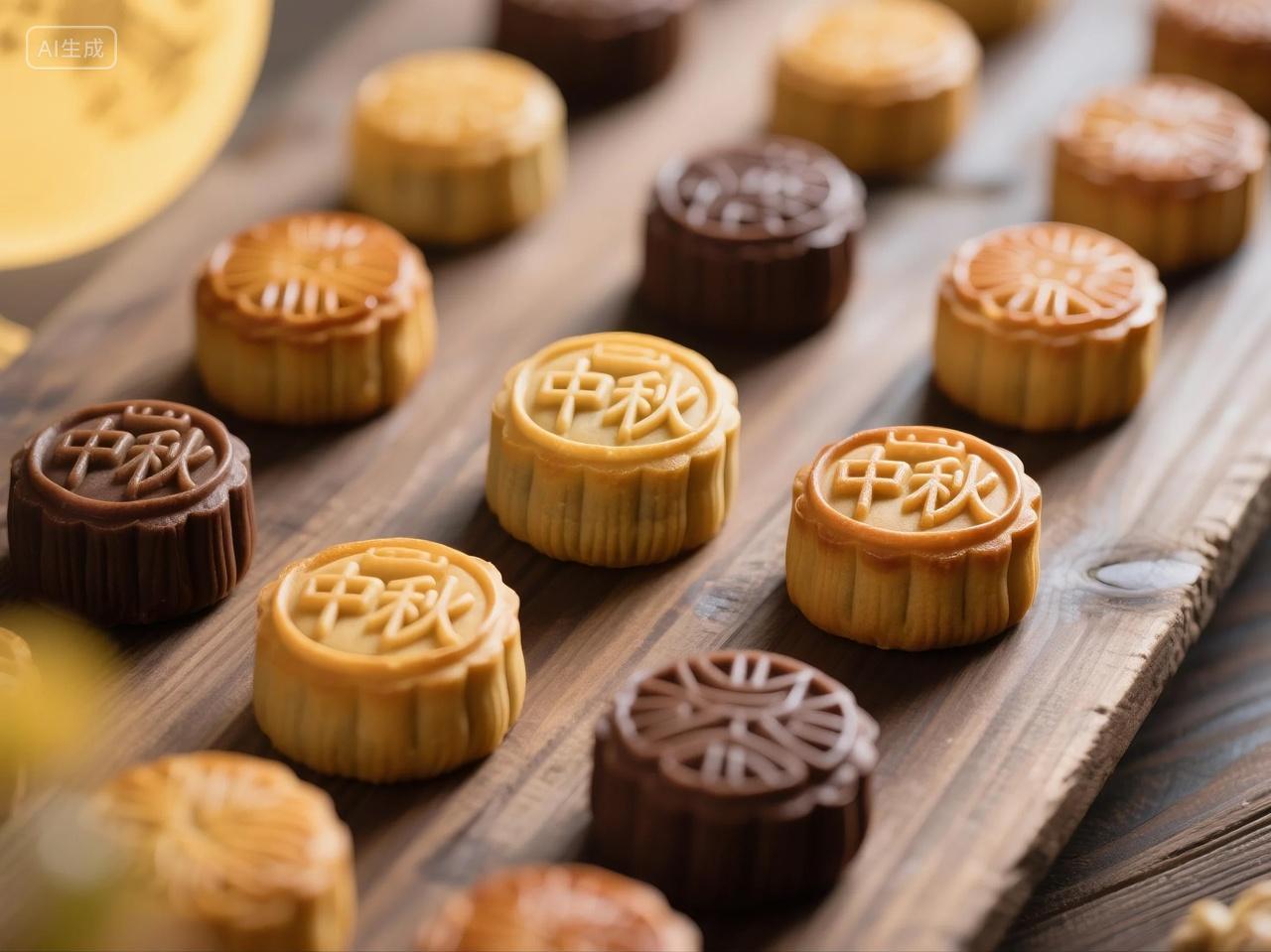 中秋月饼食品素材图片摄影