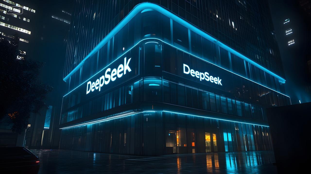 DeepSeek在熔岩与绿植交织的神秘环境中闪耀