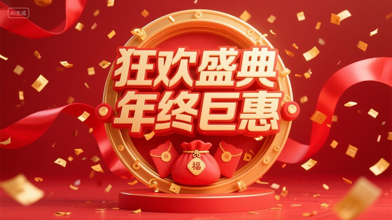 年终巨惠狂欢盛典3D展示