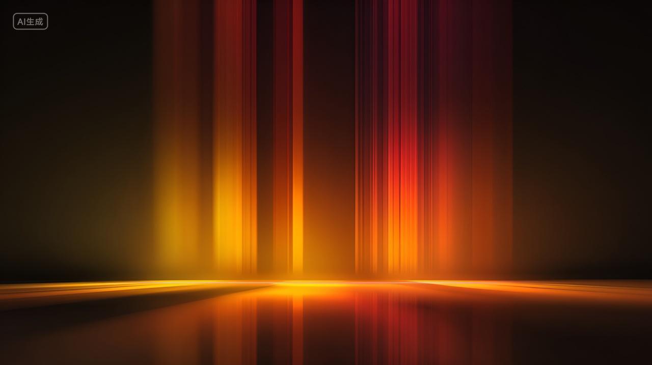 七一节红金色光效背景商务背景