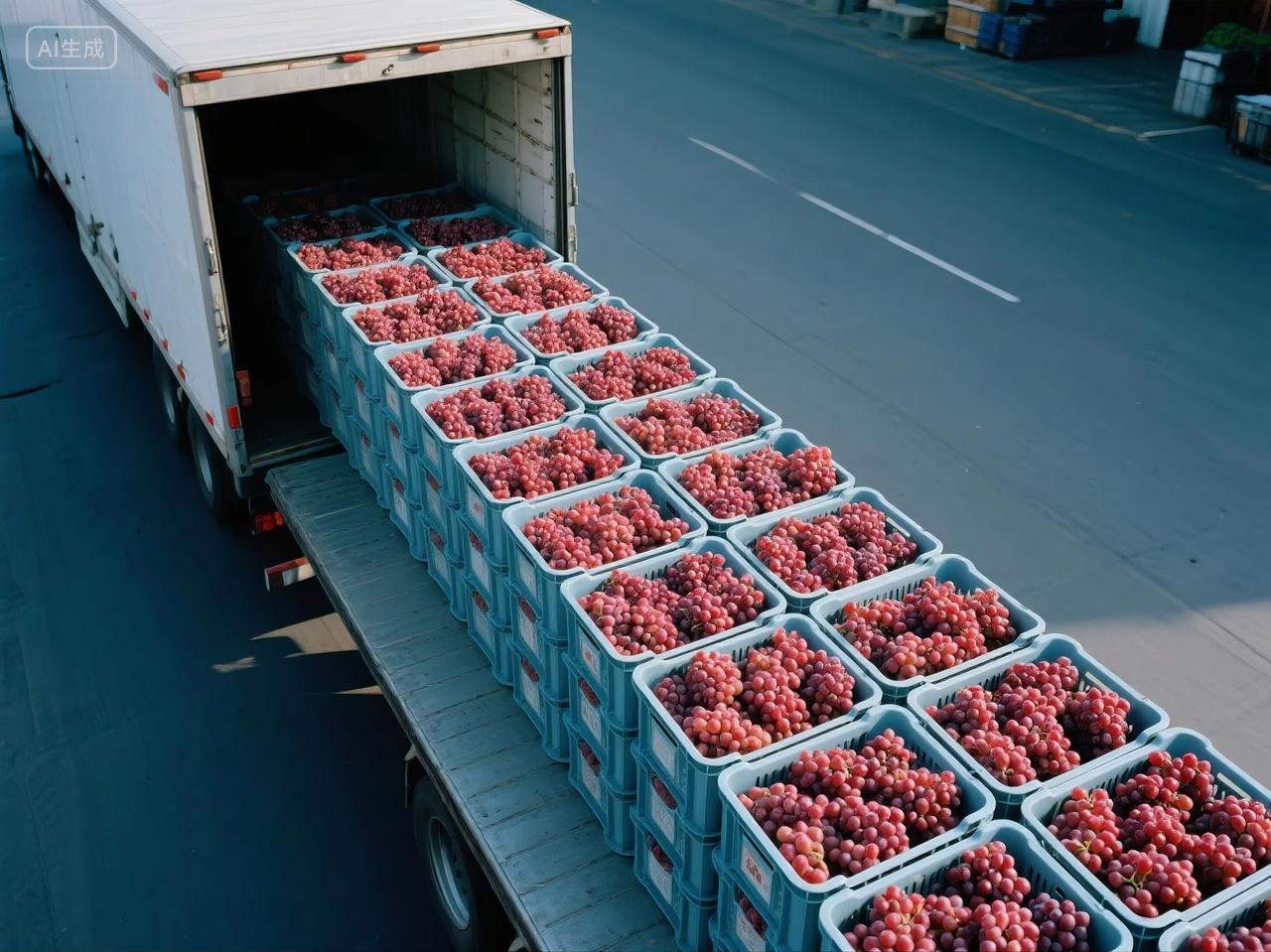 红提葡萄运输